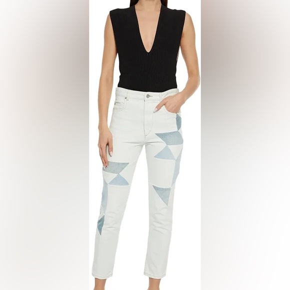 Isabel Marant Lea Patchwork Jeans - Picture 3 of 5